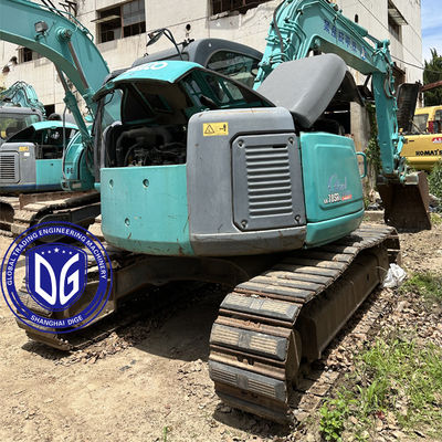 Digunakan Kobelco SK70 7Ton Excavator kecil Asli dari Jepang Fungsi yang sangat baik