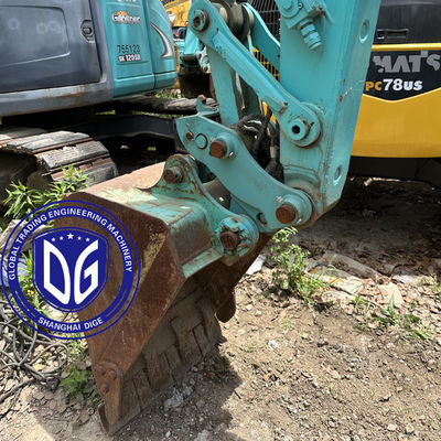 Digunakan Kobelco SK70 7Ton Excavator Kecil Asli Dari Jepang Penanganan Beban Berat