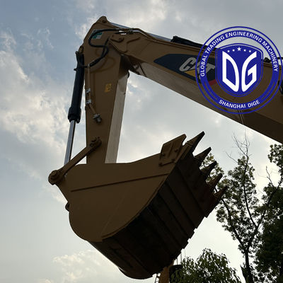 Splendid Digunakan Hydraulic Excavator Caterpillar 329 29Ton output torsi tinggi