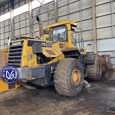 Loader bagian depan Original Komatsu WA470-6 Loader bekas dalam kondisi baik