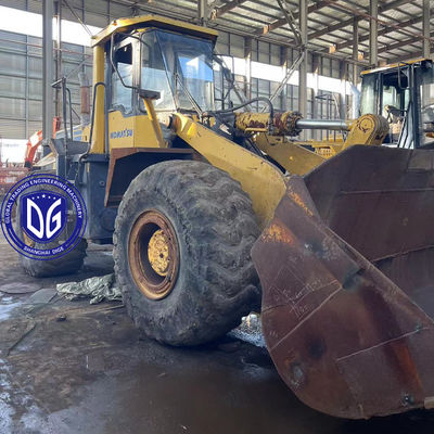 Original Komatsu WA470-6 digunakan Loader Anti Slip Track Dan Sistem Pendingin Efisien