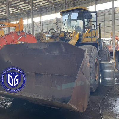 Original Komatsu WA470-6 digunakan Loader Anti Slip Track Dan Sistem Pendingin Efisien