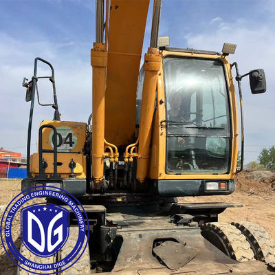 Hyundai 210W-9 21Ton bekas Excavator Roda, Asal dari Korea, Tersedia Sekarang