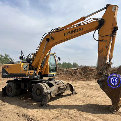 Asal Korea 210W-9 Digunakan Hyundai Excavator Roda 210W-9 Roda Excavator bekas Hyundai Excavator 210W-9