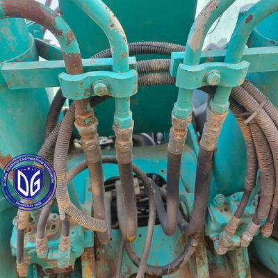 Digunakan Kobelco SK135 13,5Ton Crawler Excavator Kondisi asli Penanganan beban berat