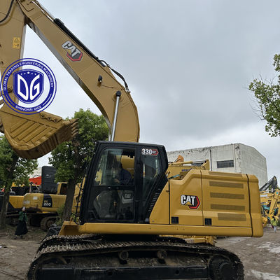 CAT330GC 30Ton Caterpillar Digunakan Hydraulic Excavator 90% Baru,Fitur Keamanan Lanjutan