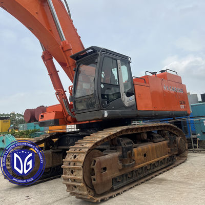ZX870 87Ton Digunakan Hitachi Crawler Excavator Peralatan Konstruksi Besar