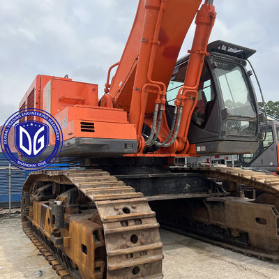 ZX870 87Ton Digunakan Hitachi Crawler Excavator Peralatan Konstruksi Besar