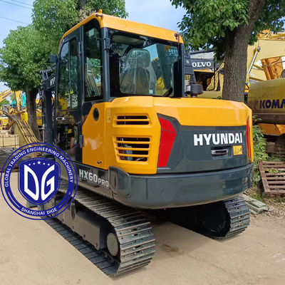 Hyundai HX60 6ton Crawler Excavator Brand New Dan Model Terbaru Tersedia Untuk Pre-order Sekarang