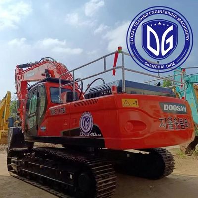 DX340LCA 34t Digunakan Doosan Excavator asli dari Korea dengan lengan yang kuat