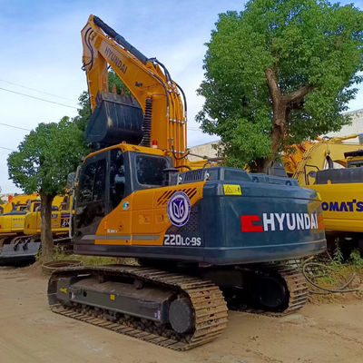 20Ton Korea Brand Excavator Hyundai 220LC-9S Digunakan Excavator Untuk Hyundai Peralatan Konstruksi