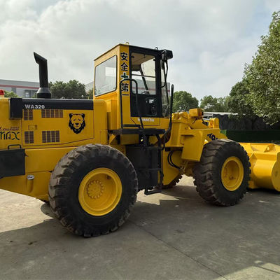 Jepang Brand Loader Komatsu WA320 digunakan Loader Untuk Komatsu Peralatan Konstruksi