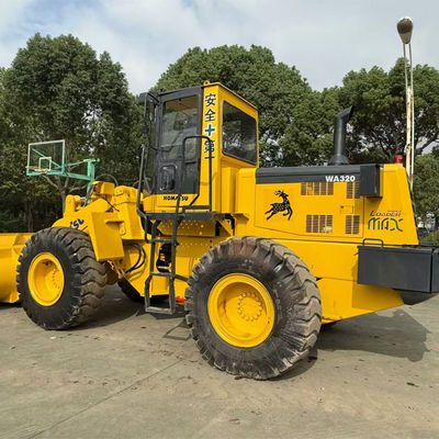 Jepang Brand Loader Komatsu WA320 digunakan Loader Untuk Komatsu Peralatan Konstruksi