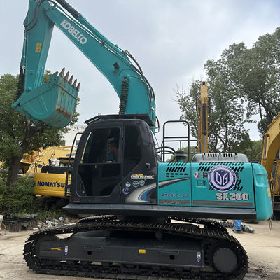 20Ton Jepang Brand Excavator Kobelco SK200 Digunakan Excavator Untuk Kobelco Peralatan Konstruksi