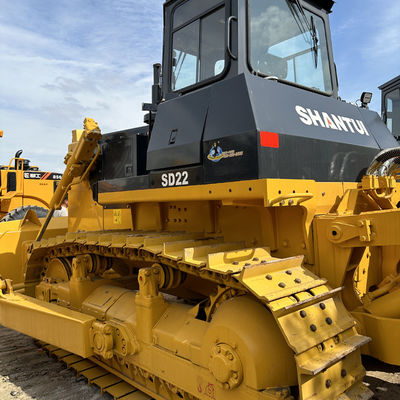Shantui SD22 Digunakan Bulldozer Hidrolik Dengan Mesin NT855-C280 Untuk Dijual Crawler Bulldozer
