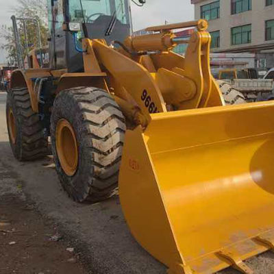 Caterpillar CAT966H bekas loader hidrolik dengan mesin CAT C11 Untuk dijual wheel loader