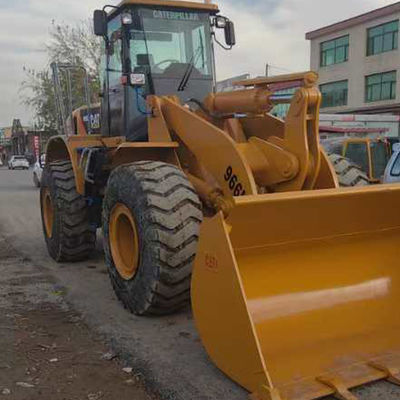 Caterpillar CAT966H bekas loader hidrolik dengan mesin CAT C11 Untuk dijual wheel loader