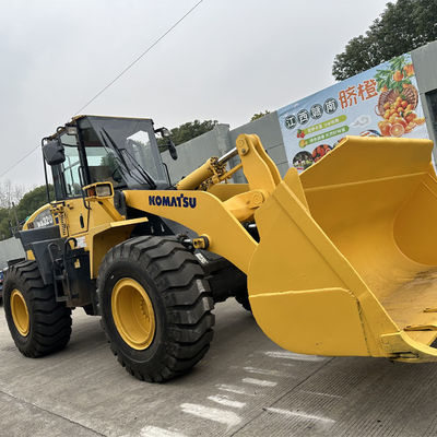 Digunakan WA320-5 Loader Jepang Komatsu WA320-3 WA320-5 WA470-3 WA470-6 Wheel Loader Dalam kondisi yang sangat baik