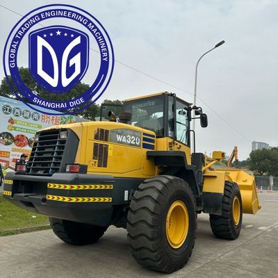 Komatsu Wa320 Loader Hidraulik Serbaguna Untuk Pengolahan Bahan Cepat Dan Mudah