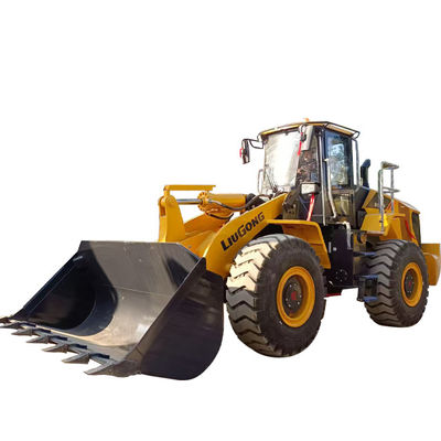 2976mm Panjang ember Liugong 5 Ton Loader 4,5m3 Standar kapasitas ember untuk aplikasi serbaguna