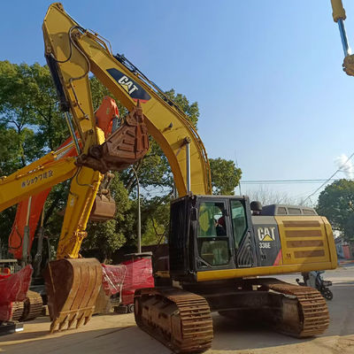 11.17m*3.19m*3.17m Excavator Caterpillar Besar kenyamanan yang baik dijamin