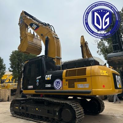 36000kg Berat Operasi Digunakan Caterpillar Excavator dengan Mesin Jepang Asli
