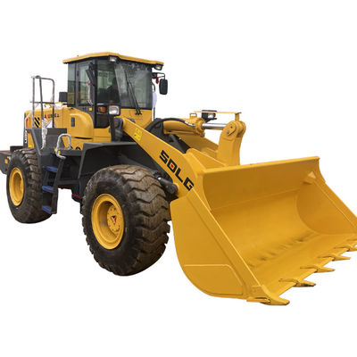 2.7m3 Standar Bucket Kapasitas Digunakan SDLG Wheeled Loader Powered by Advanced EFI Engine Style