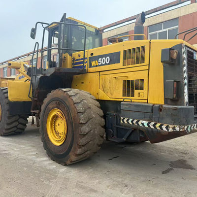Komatsu WA500 4,3m3 Standar Ember Kapasitas Wheel Loader untuk Situs Konstruksi