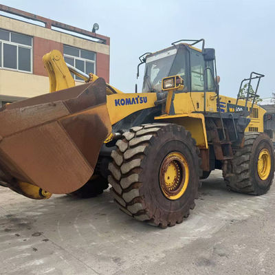Komatsu WA500 4,3m3 Standar Ember Kapasitas Wheel Loader untuk Situs Konstruksi