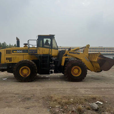 Komatsu WA500 4,3m3 Standar Ember Kapasitas Wheel Loader untuk Situs Konstruksi