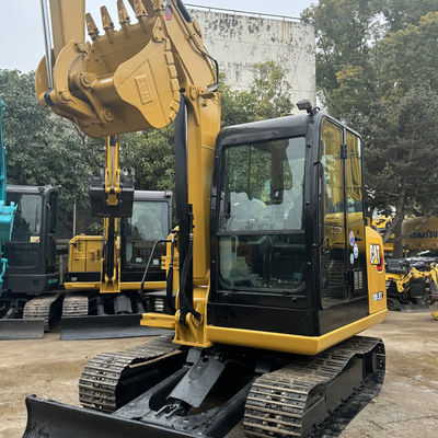 Track Moving Type Digunakan Excavator Caterpillar dengan bentuk hidraulik Drive
