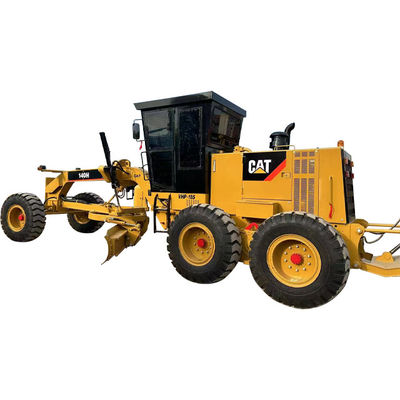 Hydraulic Driving Form Caterpillar Grader 140h 14677kg Berat mesin untuk dan grading jalan yang akurat