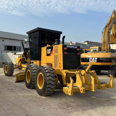 Hydraulic Driving Form Caterpillar Grader 140h 14677kg Berat mesin untuk dan grading jalan yang akurat