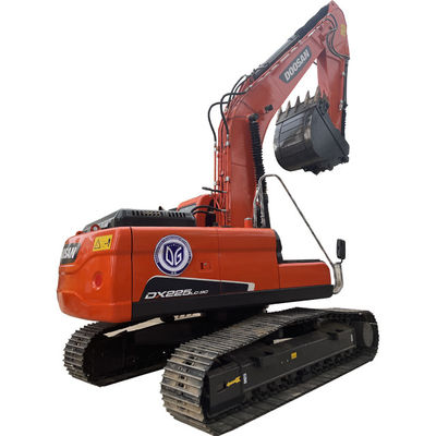 Track Moving Type Doosan DX225 Excavator Kinerja yang sangat baik dan keandalan untuk proyek konstruksi Anda