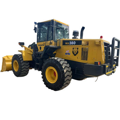 Komatsu WA380 wheel loader kelas atas dan untuk merek yang diekspor 7.97m*2.78m*3.38m Panjang*Lebar*Tinggi