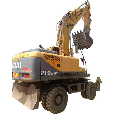 1.34m3 Kapasitas Roda Excavator Hyundai Pilihan terbaik untuk proyek Anda