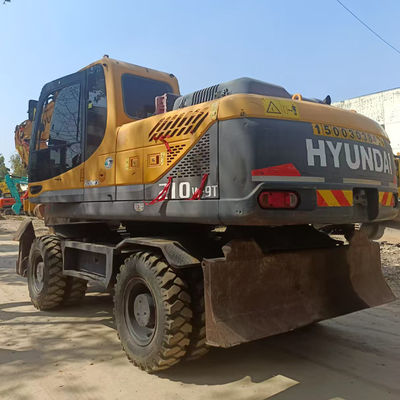 1.34m3 Kapasitas Roda Excavator Hyundai Pilihan terbaik untuk proyek Anda