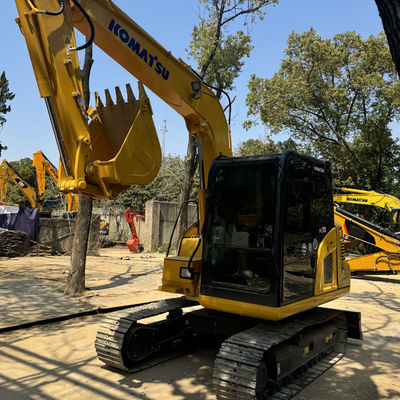 SAA4D95LE Mesin turbocharged bekas Komatsu Excavator dengan tinggi penggalian maksimum 7150mm