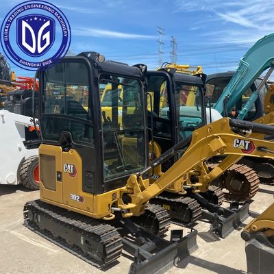 Digunakan Caterpillar 302 Mini Excavator untuk Dijual