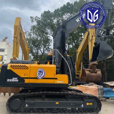 Used Hyundai HX220HD Excavator With Cummins Engine Ready To Ship To Syria