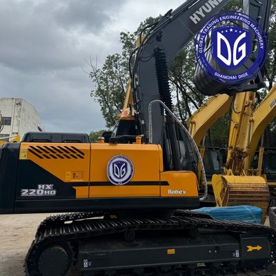 Hyundai HX220HD Kualitas Tinggi Yang Digunakan Mesin Penggali 22 Ton yang Murah Untuk Konstruksi