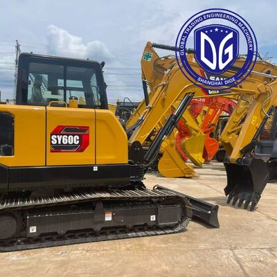 Sy60 6 Ton Digunakan SANY Excavator Digunakan Excavator Mesin hidrolik
