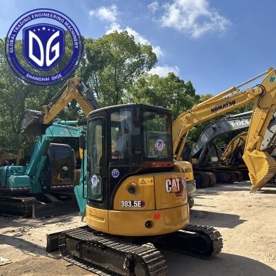 Jepang Hot selling Caterpillar CAT 303.5E Excavator High-power Hydraulic Excavator 3,5 Ton Digunakan Excavator dalam stok