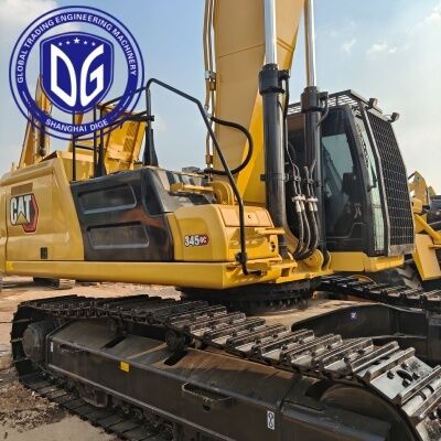 Jepang Caterpillar CAT 345 Excavator Tenaga tinggi Hydraulic Excavator 45 Ton Digunakan Excavator jual panas di stok