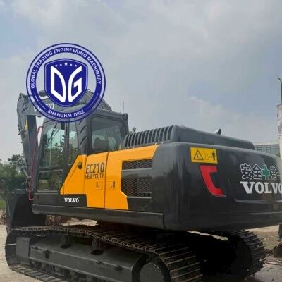 Jepang bekas Volvo Excavator EC210 Excavator 21 Ton bekas Excavator Hot jual di stok
