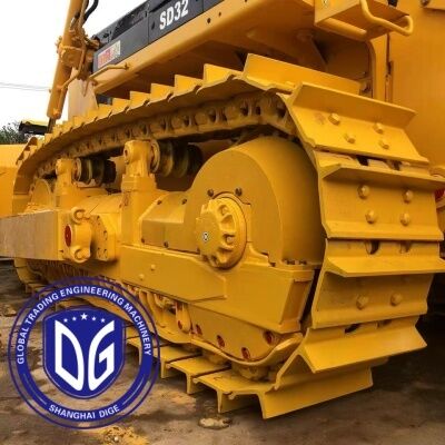 Cina Hot jual bekas Shantui SD32 Bulldozer kekuatan tinggi Shantui 320HP Heavy Duty Mesin Konstruksi dalam stok