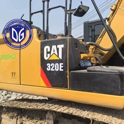 Excavator Hidrolik Jepang Caterpillar CAT320E 20 Ton Tenaga Tinggi Hemat Bahan Bakar Excavator Bekas Tugas Berat Terlaris