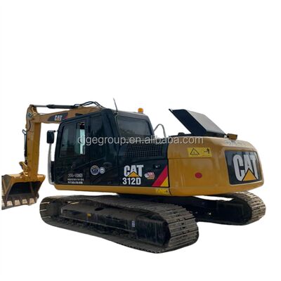 Digunakan Caterpillar 312D 12t Excavator di stok dengan harga terbaik Robust tahan lama Excavator kuat untuk dijual