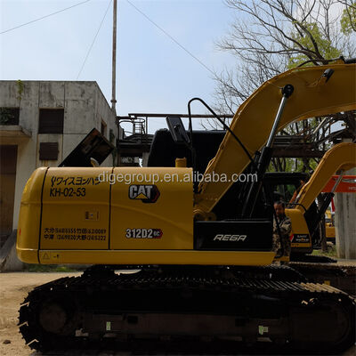 Digunakan Caterpillar 312D 12t Excavator di stok dengan harga terbaik Robust tahan lama Excavator kuat untuk dijual