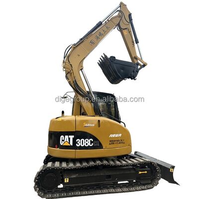 Digunakan Caterpillar 308C 8t excavator dalam stok dengan Harga Murah jual panas dalam kondisi baik bekas Excavator kuat Untuk dijual